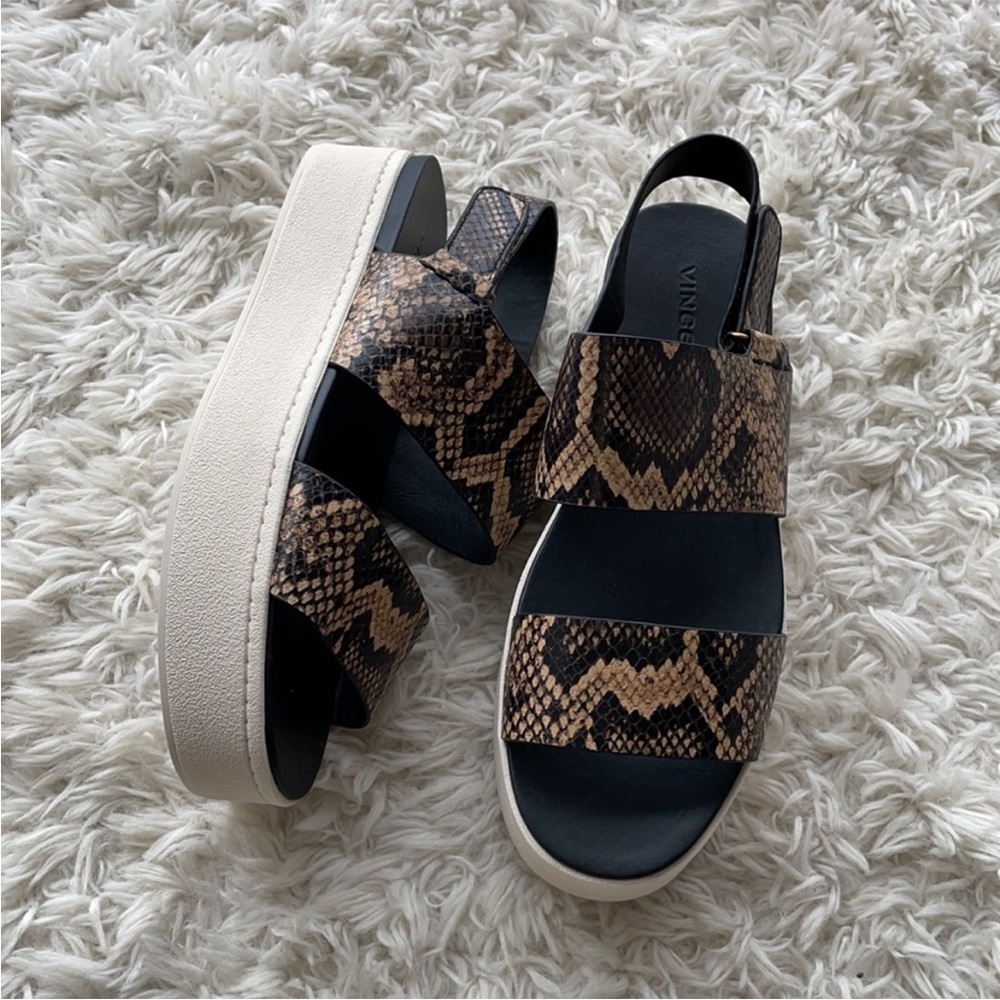 🆕‎ Vince Platform Sandals